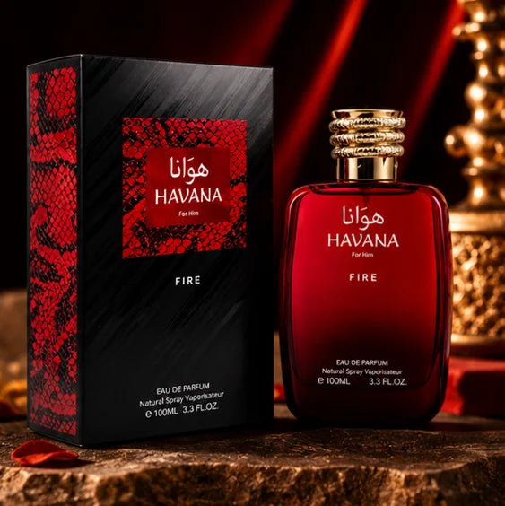 HAVANA Intense Duo for Men – Black &amp; Fire Eau de Parfum Gift Set, Long Lasting Men&