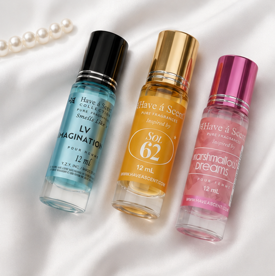Premium Perfume Oil Starter Collection – 3 Signature Blends