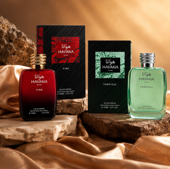 HAVANA Adventure Duo for Men – Fire &amp; Tropical Eau de Parfum Gift Set, Long Lasting Men&