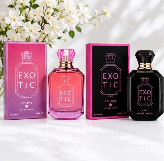 Purple Rose, Rose &amp; Royal Bloom Eau de Parfum Gift Set for Women – 3 Pack 100ml / 3.4 Fl Oz Each Floral Fragrance Perfume Collection