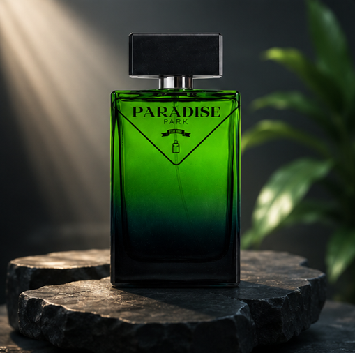 Paradise Park &amp; Touch Rose Perfume Gift Set for Men &amp; Women – 2 Pack Eau de Parfum Fragrance Collection, Long Lasting Woody Fresh &amp; Floral Rose Perfumes, Luxury Fragrance Gift Set, 100ml Each