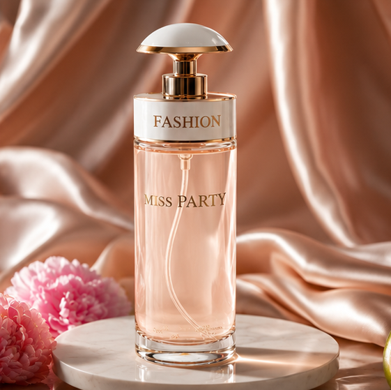 Miss Party Eau de Parfum for Women 3.4 Fl Oz (100ml) – Long Lasting Floral Fruity Perfume Spray – Sweet Feminine Fragrance for Daily Wear, Date Night &amp; Special Occasions