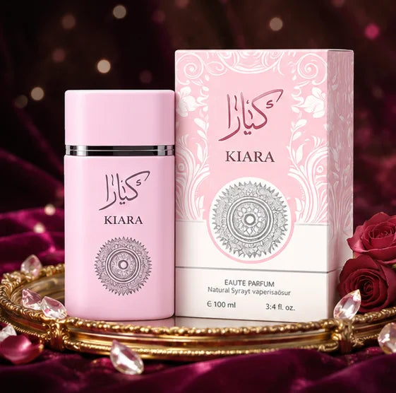 Kiara Eau de Parfum for Women 3.4 Fl Oz (100ml) – Long Lasting Floral Fruity Perfume – Soft Powdery Musk &amp; Vanilla Women&