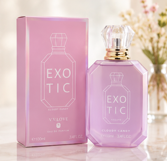 Cloudy Candy Eau de Parfum for Women 100ml / 3.4 Fl Oz – Sweet Candy-Inspired Fragrance Perfume Spray for Everyday Wear, Special Occasions &amp; Gift Giving