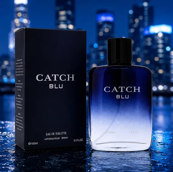 Heroes, Chromatic &amp; Catch Blu Cologne Gift Set for Men – 3 Piece Long Lasting Eau de Toilette Fragrance Collection, Fresh Citrus Woody Aquatic Men&