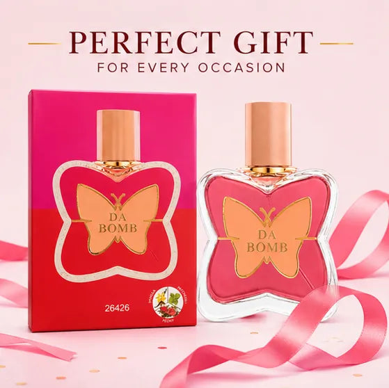 DA BOMB Eau De Parfum for Women 100ml (3.4 Fl Oz) – Sweet Floral Vanilla Perfume for Women – Long Lasting Feminine Fragrance Spray