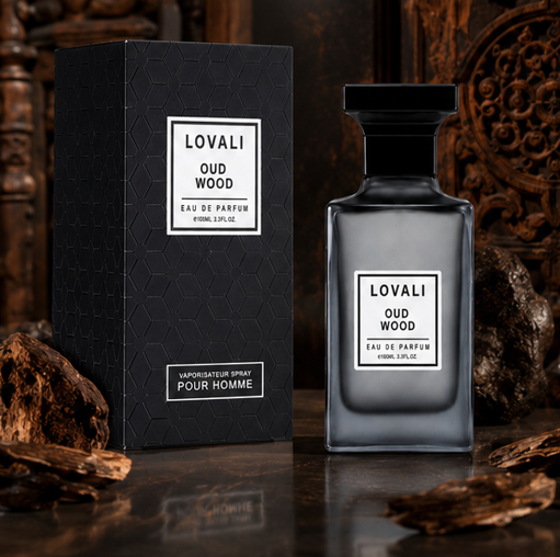 Lovali Luxury Perfume Gift Set for Men &amp; Women – Peach, Party Popular &amp; Oud Wood Eau de Parfum 3-Pack, Long Lasting Fragrance Collection, Floral Fruity &amp; Woody Scent Gift Set, Premium Perfume Bundle
