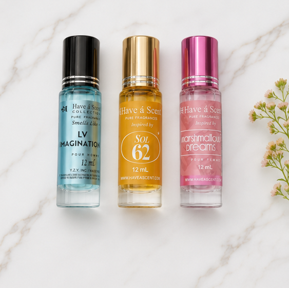 Premium Perfume Oil Starter Collection – 3 Signature Blends