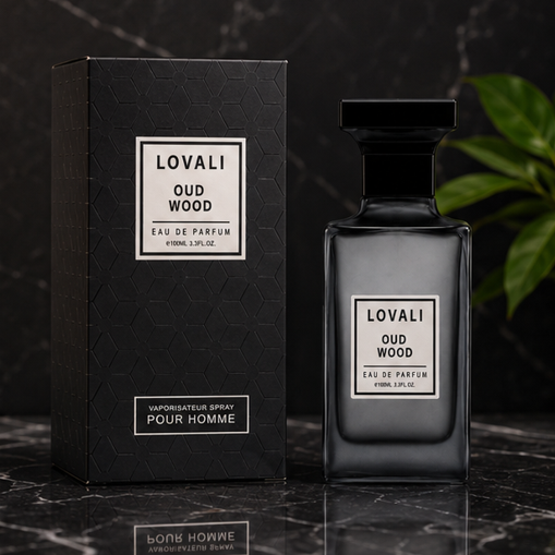 Rahamain &amp; Lovali Oud Wood Perfume Gift Set for Men – 2 Pack Eau de Parfum Fragrance Collection, Long Lasting Woody Oud Cologne, Luxury Masculine Perfume Set, Premium Fragrance Gift for Men, 100ml Each