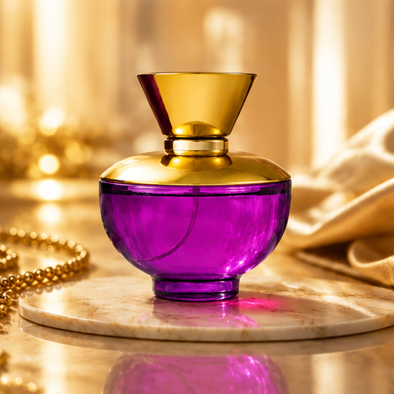 Vernasa Galaxy Purple Eau de Parfum for Women 3.4 Fl Oz (100ml) – Long Lasting Floral Fruity Perfume – Elegant Feminine Fragrance Spray for Daily Wear, Parties &amp; Special Occasions