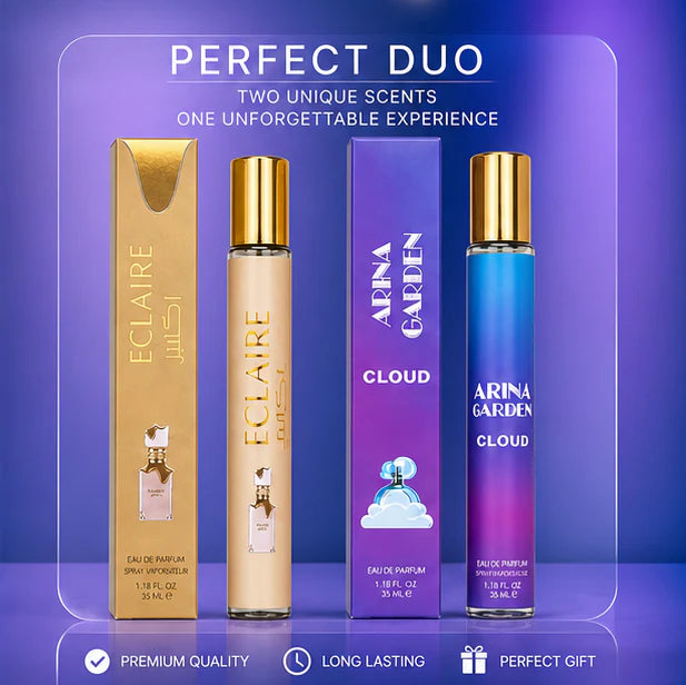 Travel Size Fragrance Set for Women – Eau de Parfum Spray Duo