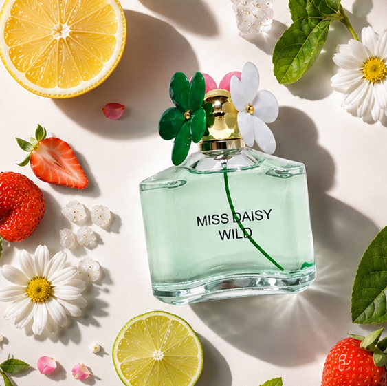 Miss Daisy Wild Eau de Parfum for Women 3.4 Fl Oz (100ml) – Long Lasting Floral Green Perfume – Fresh Feminine Fragrance Spray for Everyday Wear &amp; Special Occasions