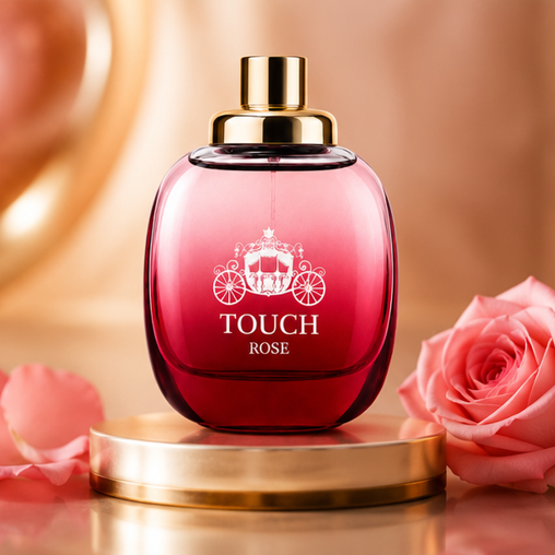 Paradise Park &amp; Touch Rose Perfume Gift Set for Men &amp; Women – 2 Pack Eau de Parfum Fragrance Collection, Long Lasting Woody Fresh &amp; Floral Rose Perfumes, Luxury Fragrance Gift Set, 100ml Each