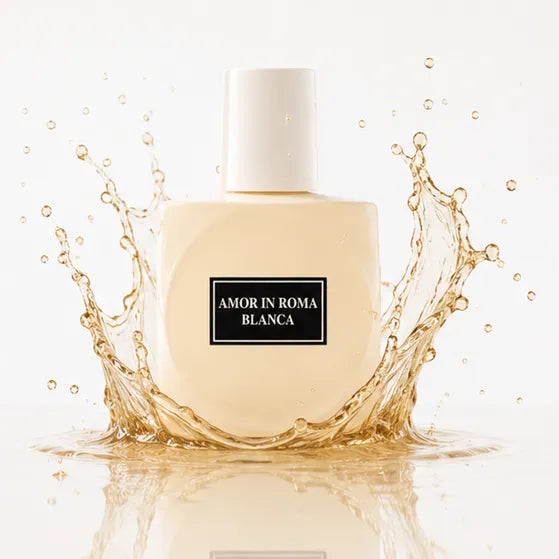 Amor In Roma Blanca Eau De Parfum for Women 100ml (3.3 Fl Oz) – Elegant Floral Vanilla Perfume for Women – Long Lasting Feminine Fragrance Spray