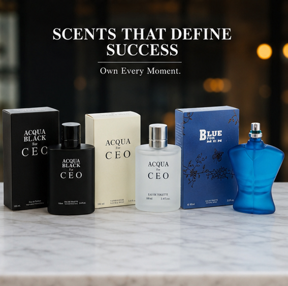 Acqua Black For CEO, Acqua For CEO &amp; Blue For Men Men&