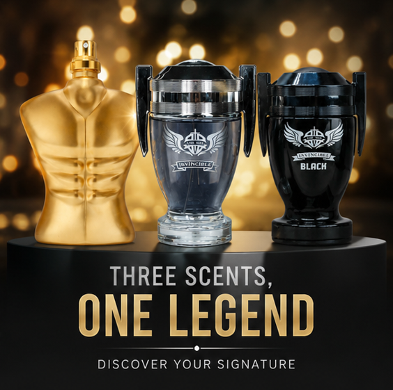 Invincible, Invincible Black &amp; Blue For Men Elixir Men&