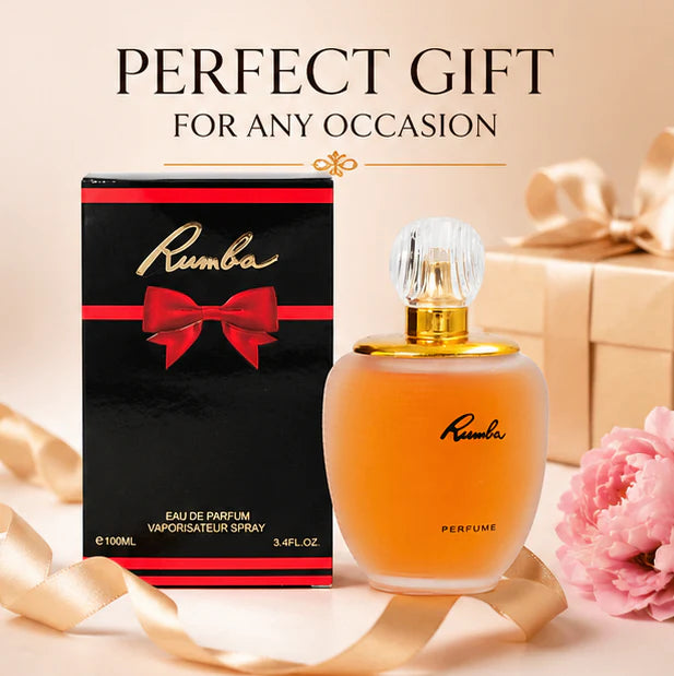 Rumba Perfume for Women Eau de Parfum 100ml (3.4 Fl Oz) – Long Lasting Sweet Floral Warm Fragrance for Women – Classic Elegant Perfume Spray Gift for Her