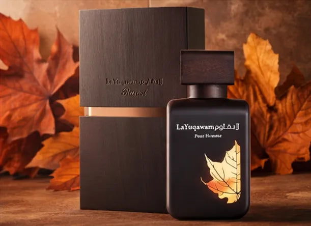 Rasasi La Yuqawam Pour Homme Eau de Parfum 75ml (2.5 oz) – Long Lasting Leather Woody Fragrance for Men – Luxury Smoky Suede Cologne