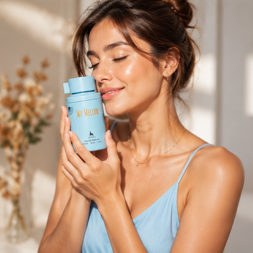 My Mellow Eau de Parfum for Women 3.4 Fl Oz (100ml) – Fresh Floral Fruity Perfume with Soft Aquatic, Powdery &amp; Musk Notes – Long Lasting Women&