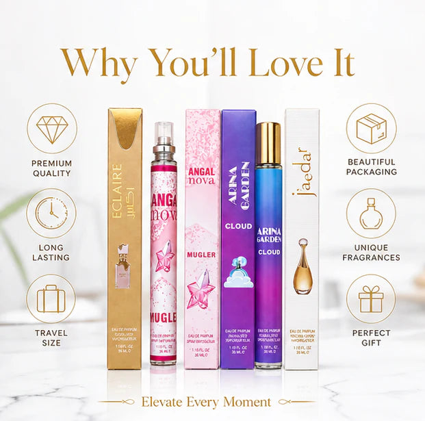 Travel Size Fragrance Set for Women – Eau de Parfum Spray Collection