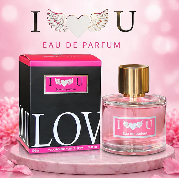 I Love You Perfume for Women Eau de Parfum 100ml (3.4 Fl Oz) – Long Lasting Sweet Floral Fruity Fragrance Spray – Romantic Everyday Scent – Gift Perfume for Her