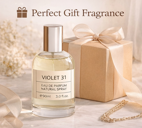 Violet 31 Eau de Parfum for Women – 3.0 oz (90 ml) Floral Violet Perfume Spray, Elegant Long Lasting Feminine Fragrance, Everyday Women's Perfume