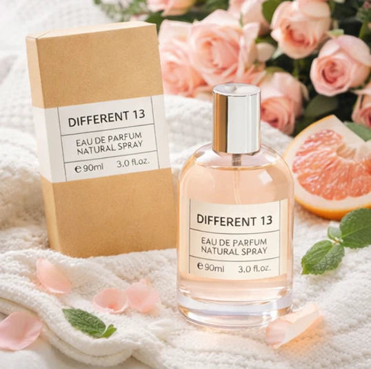 Different 13 Eau de Parfum Spray 3.0 oz (90 ml) – Unisex Fresh Woody Fragrance – Long Lasting Perfume for Women &amp; Men