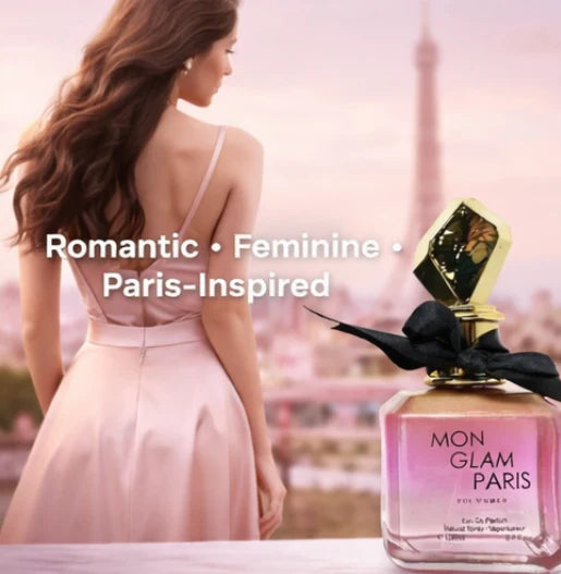 Mon Glam Paris 3.4 oz Eau de Parfum for Women | Elegant Sweet Floral