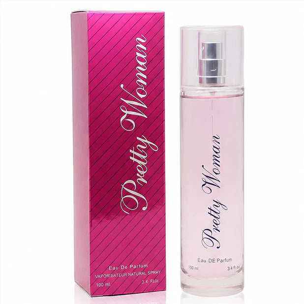 Pretty Woman Perfume for Women Eau de Parfum 100ml (3.4 Fl Oz) – Long Lasting Sweet Floral Fruity Fragrance Spray – Everyday Feminine Scent – Gift Perfume for Her