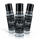 Smell Like Polo Black Concentrated Perfume Oil Pack of 3 - 12ml