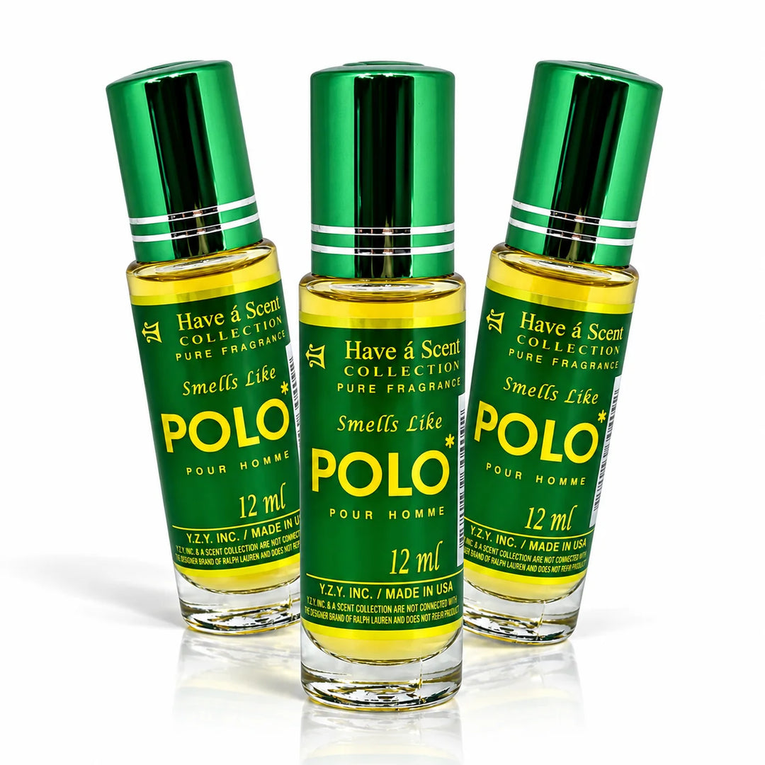 Smell Like Polo Green Concentrated Perfume Oil Pack of 3 - 12ml