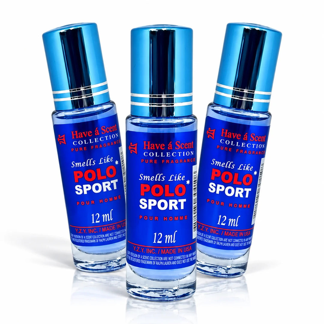 Smell Like Polo Sport Concentrated Perfume Oil Pack of 3 - 12ml