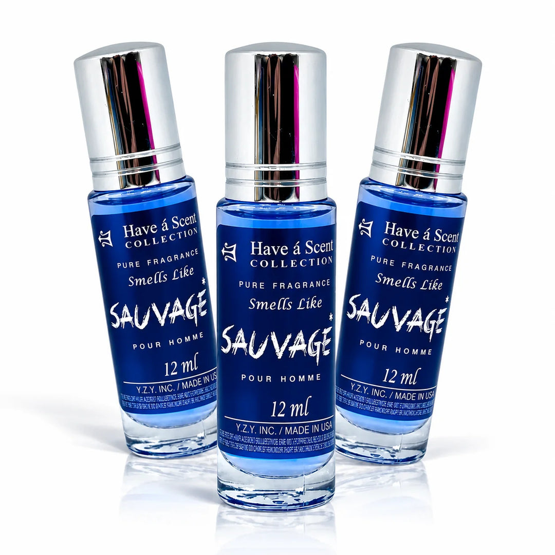 Savaged Roll on Perfume Oil for Men- 12 Ml - 3 Pack - Scentblooms