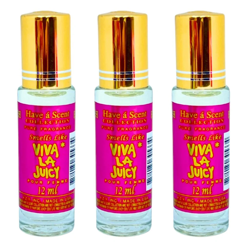 Smells Like Viva Concentrated Perfume Oil Pack of 3 - 12ml