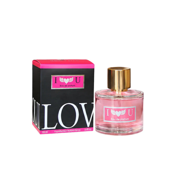I Love You Perfume for Women Eau de Parfum 100ml (3.4 Fl Oz) – Long Lasting Sweet Floral Fruity Fragrance Spray – Romantic Everyday Scent – Gift Perfume for Her