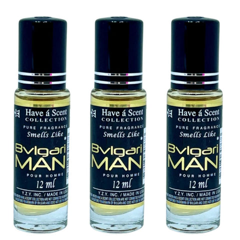 3 Pack Perfume Roll-On Oil – Bvlgari Man – 12ml Each
have a scent
have a scent oil
have a scent collection
have a scent collection perfume
have a scent perfume oil 
have a scent collection oil
have a scent roll on
have a scent collection pure fregrance 
Christmas perfume oil
fragrance oil Christmas gift
holiday perfume oil set
Xmas fragrance oil for him and her
perfume oil stocking stuffer
long-lasting perfume oil Christmas
Christmas gift perfume oil for women
Christmas gift perfume oil for men