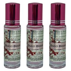 3 Pack Perfume Roll-On Oil – Gucci Bloom – 12ml Each