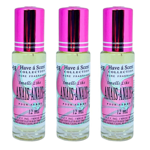 3 Pack Perfume Roll-On Oil – Anais – 12ml Each
have a scent
have a scent oil
have a scent collection
have a scent collection perfume
have a scent perfume oil 
have a scent collection oil
have a scent roll on
have a scent collection pure fregrance 
Christmas perfume oil
fragrance oil Christmas gift
holiday perfume oil set
Xmas fragrance oil for him and her
perfume oil stocking stuffer
long-lasting perfume oil Christmas
Christmas gift perfume oil for women
Christmas gift perfume oil for men