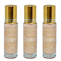 3 Pack Perfume Roll-On Oil – Olympea – 12ml Each