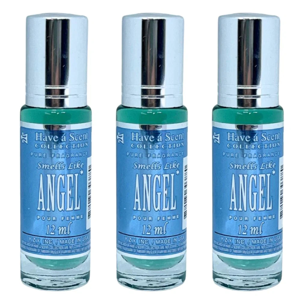 3 Pack Perfume Roll-On Oil – Angel-W – 12ml Each
have a scent
have a scent oil
have a scent collection
have a scent collection perfume
have a scent perfume oil 
have a scent collection oil
have a scent roll on
have a scent collection pure fregrance 