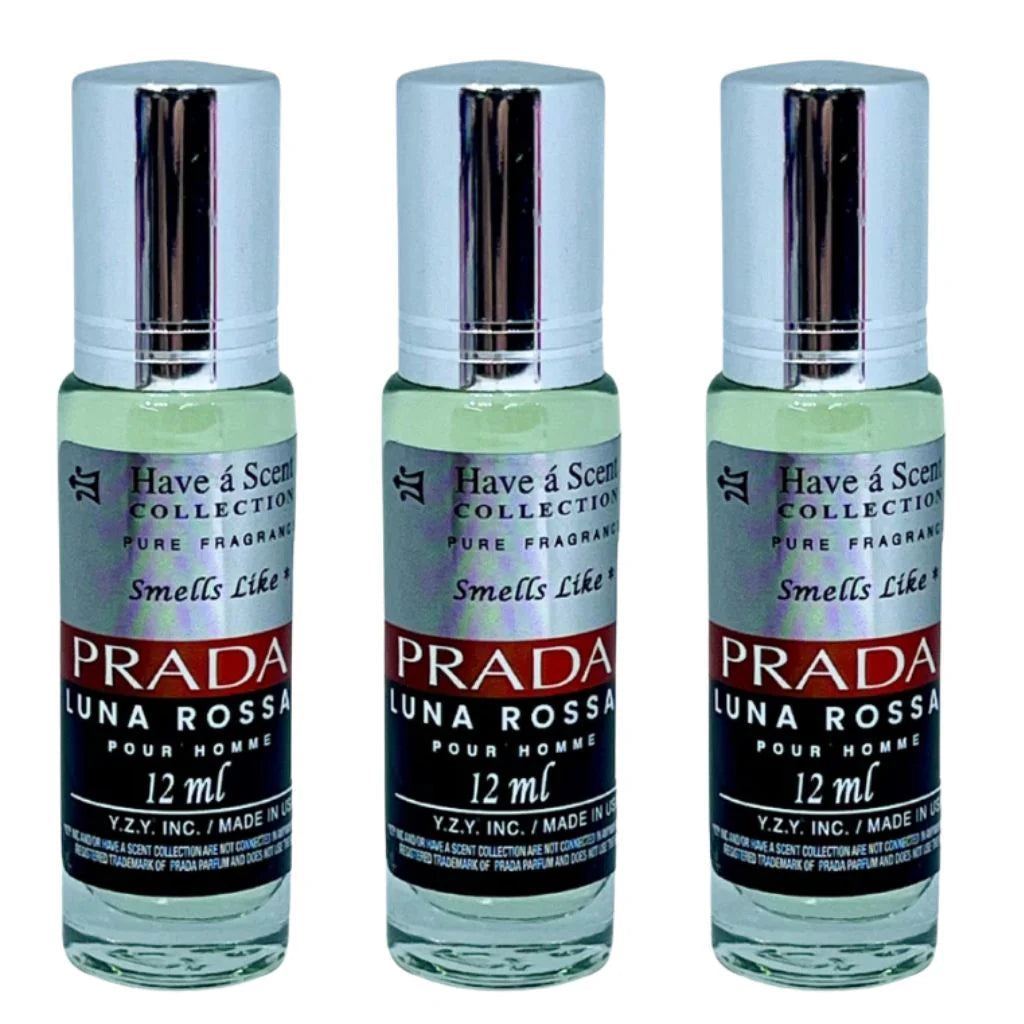 3 Pack Perfume Roll-On Oil – Prada – 12ml Each
have a scent
have a scent oil
have a scent collection
have a scent collection perfume
have a scent perfume oil 
have a scent collection oil
have a scent roll on
have a scent collection pure fregrance 
