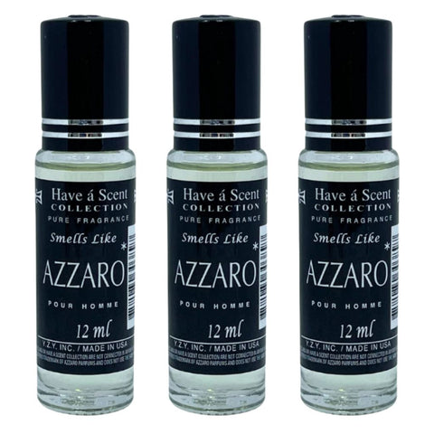 3 Pack Perfume Roll-On Oil – Azzaro – 12ml Each
have a scent
have a scent oil
have a scent collection
have a scent collection perfume
have a scent perfume oil 
have a scent collection oil
have a scent roll on
have a scent collection pure fregrance 
Christmas perfume oil
fragrance oil Christmas gift
holiday perfume oil set
Xmas fragrance oil for him and her
perfume oil stocking stuffer
long-lasting perfume oil Christmas
Christmas gift perfume oil for women
Christmas gift perfume oil for men