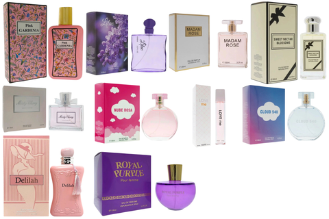 Royal Fragrance Women’s Cologne 10 Pack Set – Floral Sweet Elegant Feminine Scent – Mega Gift Set