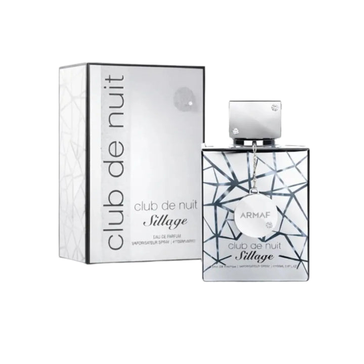 Armaf Club De Nuit Sillage Eau de Parfum Spray for Men &amp; Women 105ml (3.6 oz) – Long Lasting Fresh Citrus Musky Woody Fragrance – Luxury Unisex Cologne