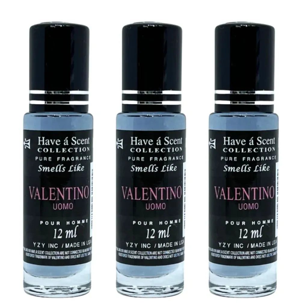 Valentine For Men Concentrated Perfume Oil Pack of 3 - 12ml