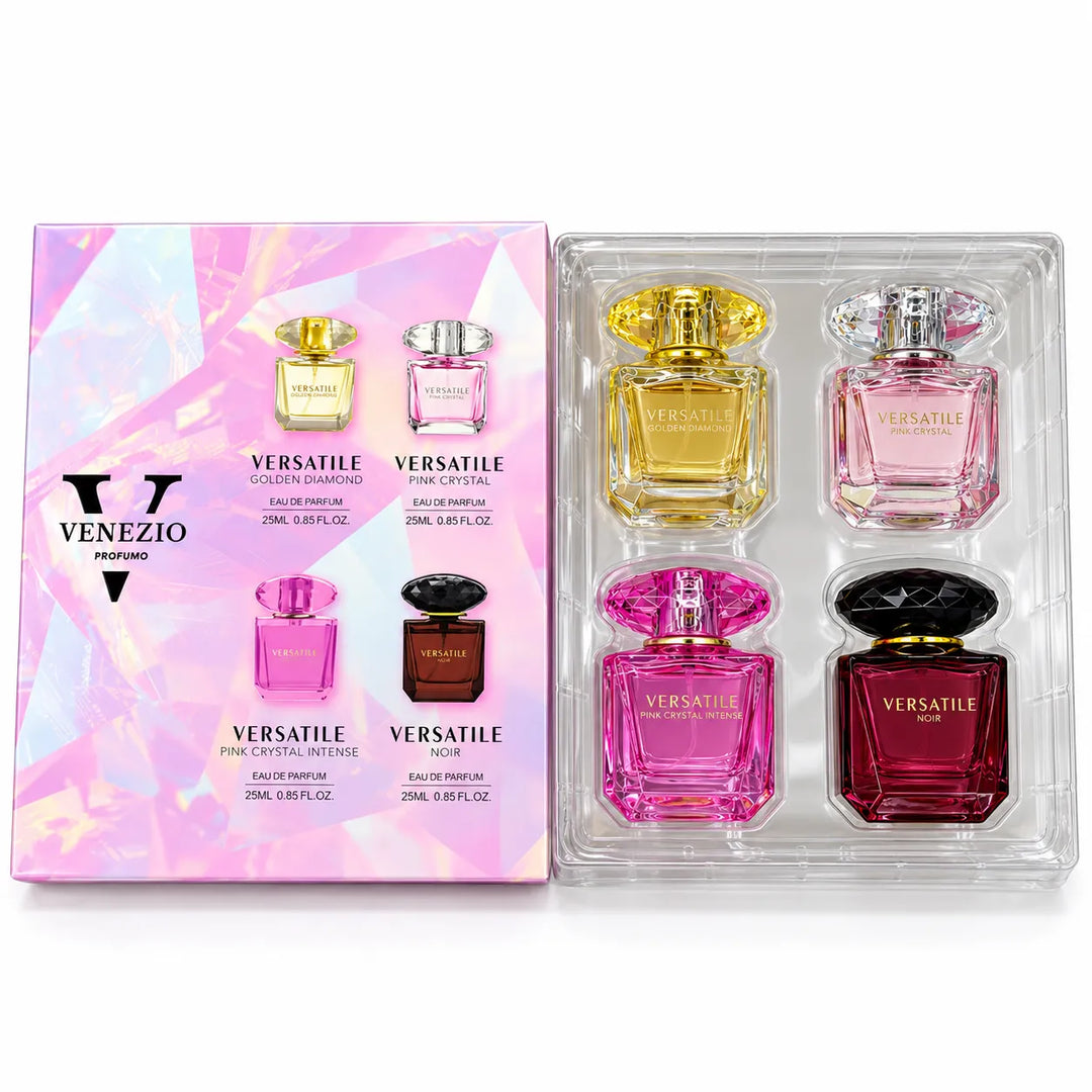 Versatile Perfume Gift Set for Women | 4 x 0.85 Oz EDP