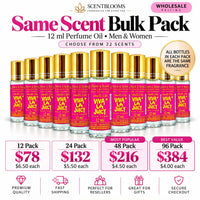12 ml Perfume Oil – Same Scent Bulk Pack (Men & Women)