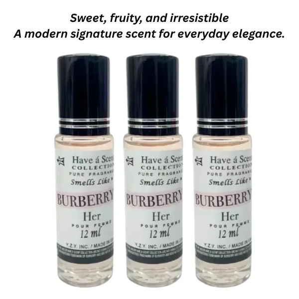 Burberry Her Inspired Perfume Trio 12 ml For Women