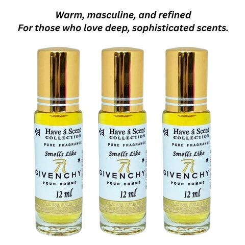 3 Pack Perfume Roll-On Oil – Givenchy – 12ml Each