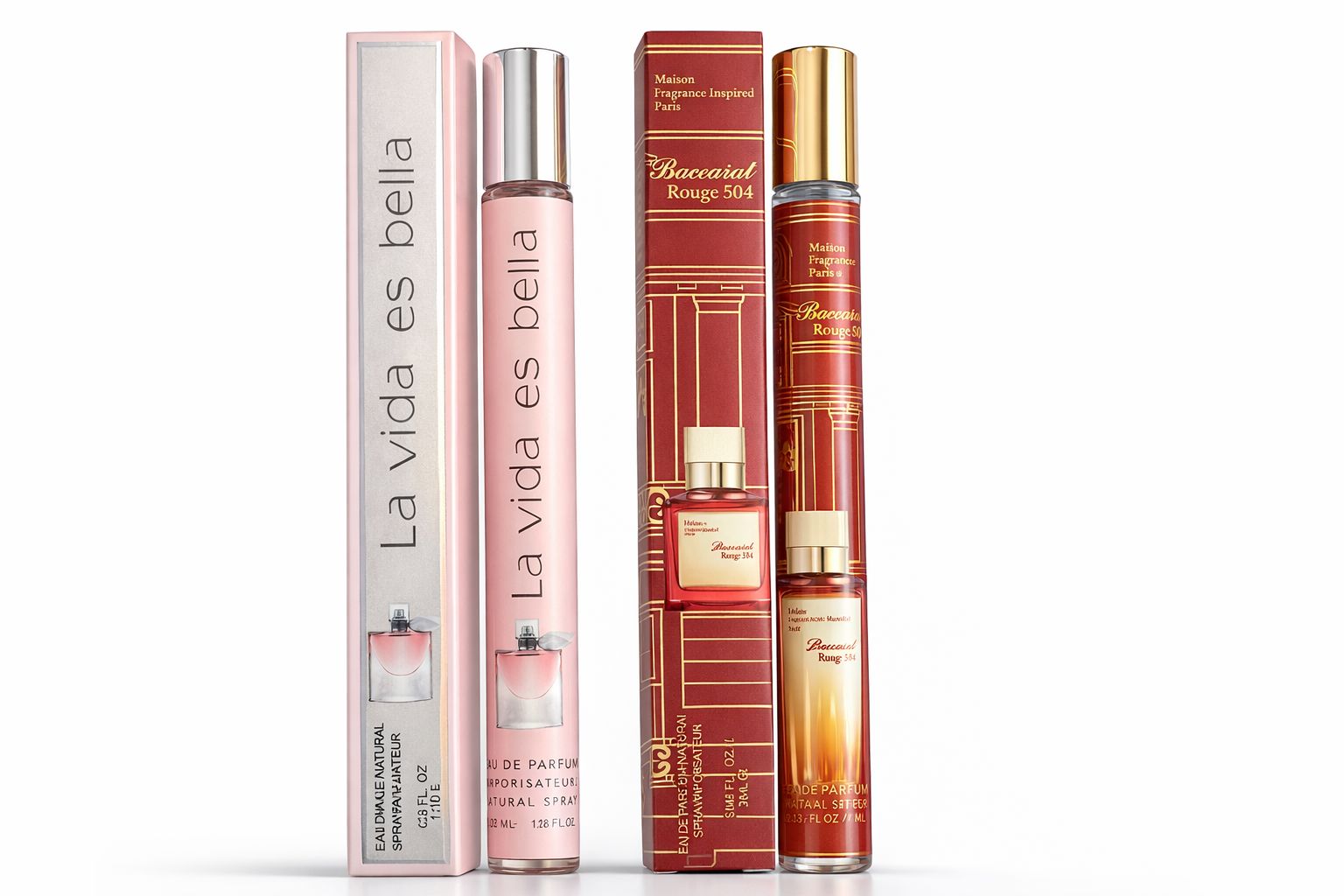 Women's Luxury Travel Perfume 2 Pack (EDP)